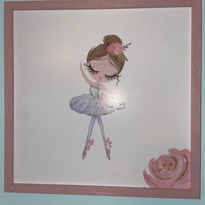Girls picture frame